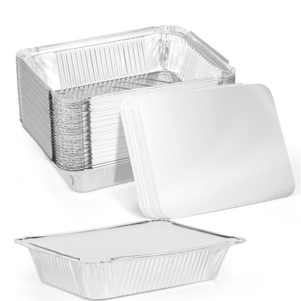Kitchen Baking Utensil - 10PCS New With Lids Aluminum Foil