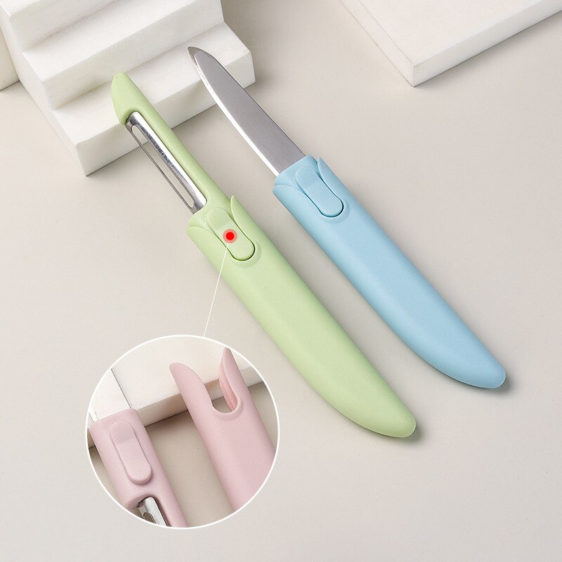Kitchen Baking Utensil - Two in One Peeler Stainless Steel