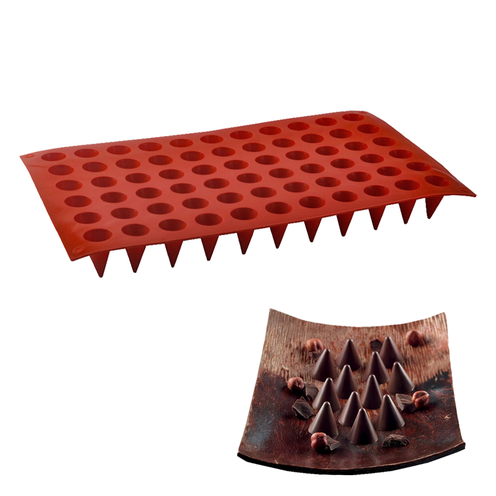 66-Cells Cone Chocolate Baking - Kitchen Baking Utensil review and price