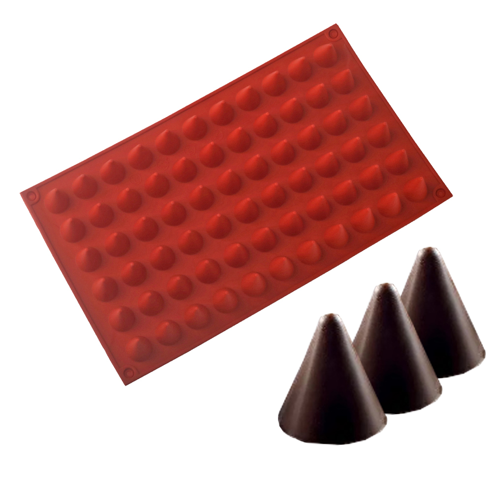 66-Cells Cone Chocolate Baking - Kitchen Baking Utensil review and price