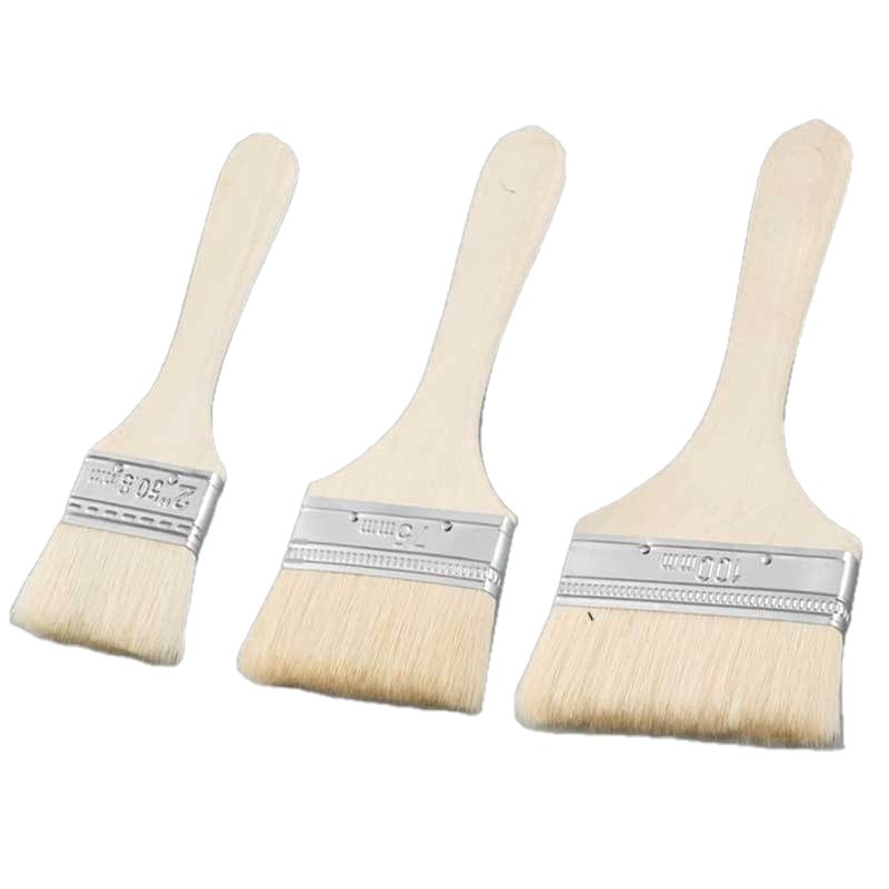 Wooden Handle Wool Brush Soft  - Kitchen Baking Utensil review and price