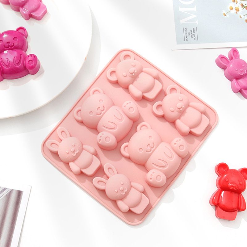 Silicone Mold Cute Cartoon Ani - Baking Kitchen For Kids review and price