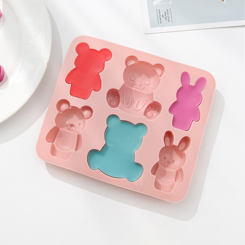 Silicone Mold Cute Cartoon Ani - Baking Kitchen For Kids review and price