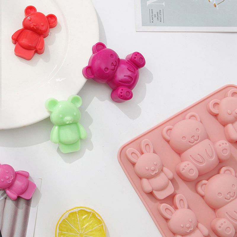Silicone Mold Cute Cartoon Ani - Baking Kitchen For Kids review and price