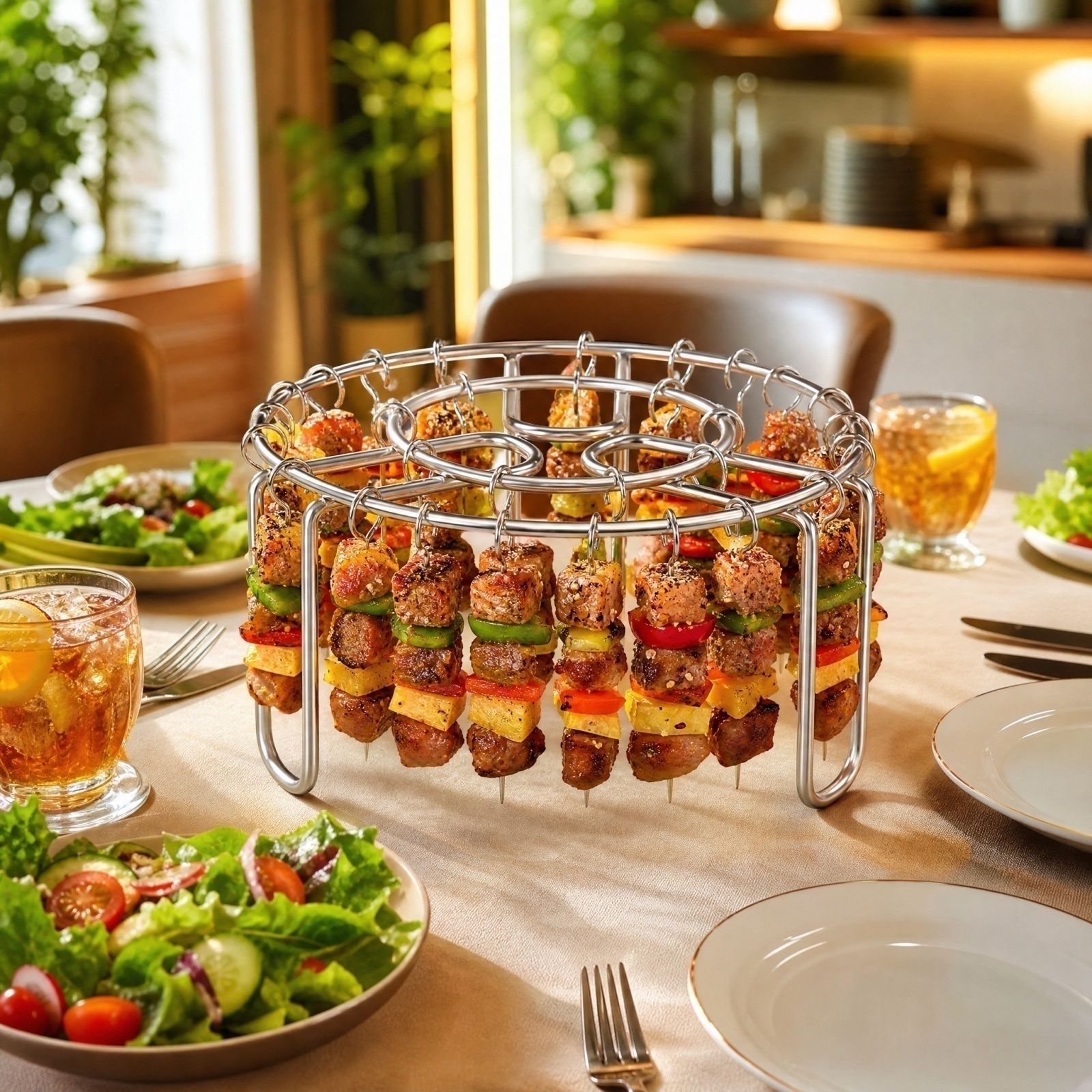 Kitchen Air Fryer Skewer Rack  - Kitchen Baking Utensil review and price