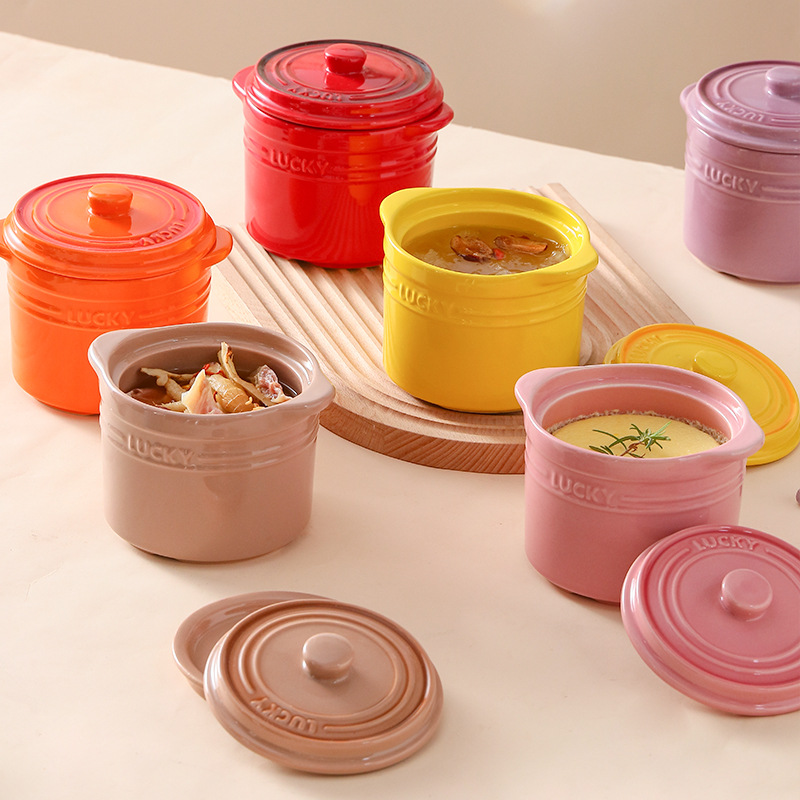 Double Lid Ceramic Bowl,Bird's - Kitchen Baking Utensil review and price