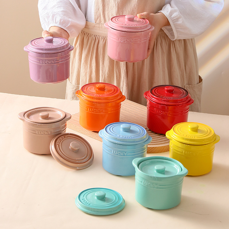 Double Lid Ceramic Bowl,Bird's - Kitchen Baking Utensil review and price