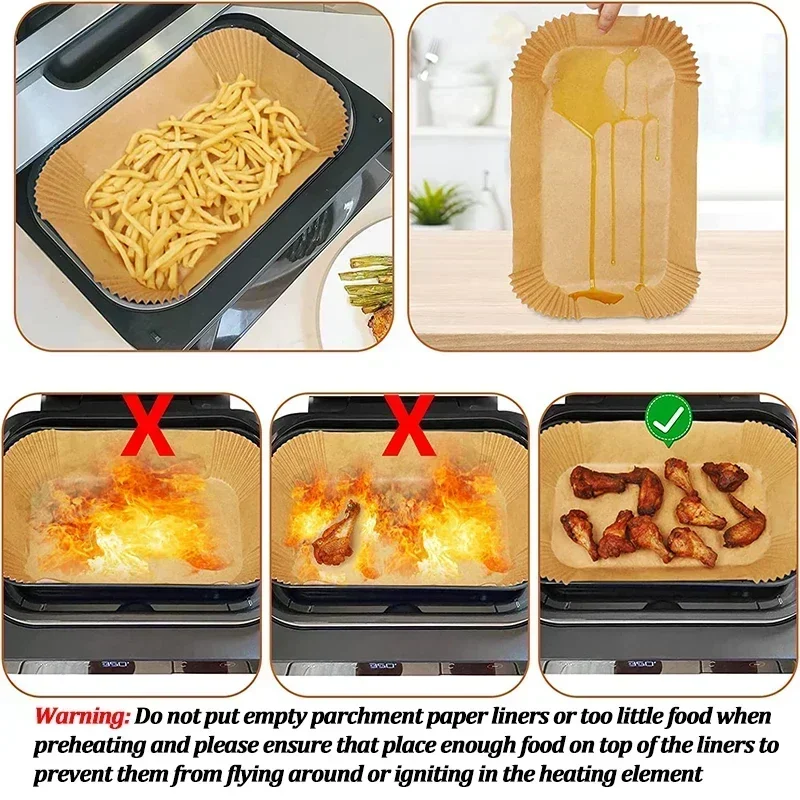 Disposable Air Fryer Paper Non - Kitchen Baking Paper review and price