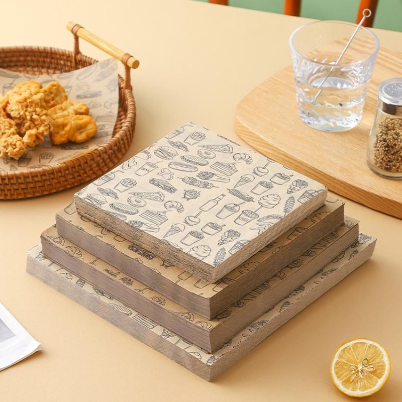 100pcs Oil-Proof Baking Food W - Kitchen Baking Paper review and price