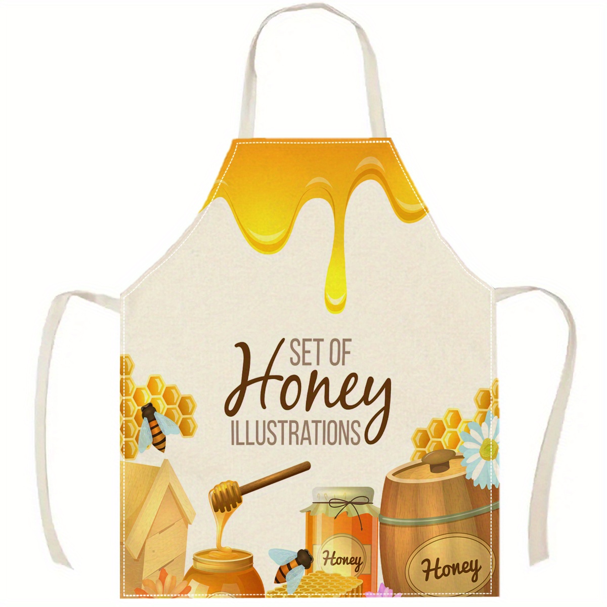 1pc Honey Bee Apron Sweet Kitc - Kitchen Baking Area Ideas review and price