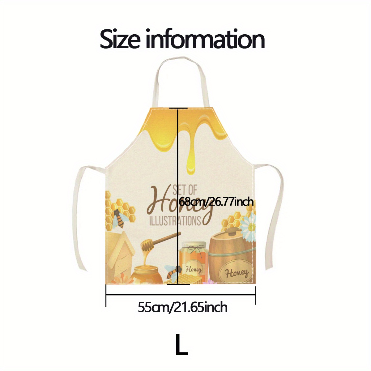 1pc Honey Bee Apron Sweet Kitc - Kitchen Baking Area Ideas review and price