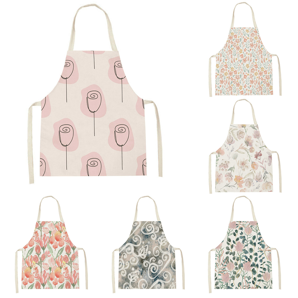 Pink tulip kitchen apron Clean - Baking Kitchen For Kids review and price