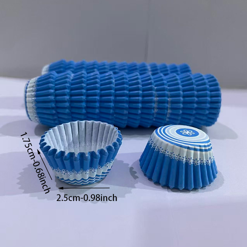 200Pcs/500Pcs/1000Pcs Blue Flo - Kitchen Baking Paper review and price