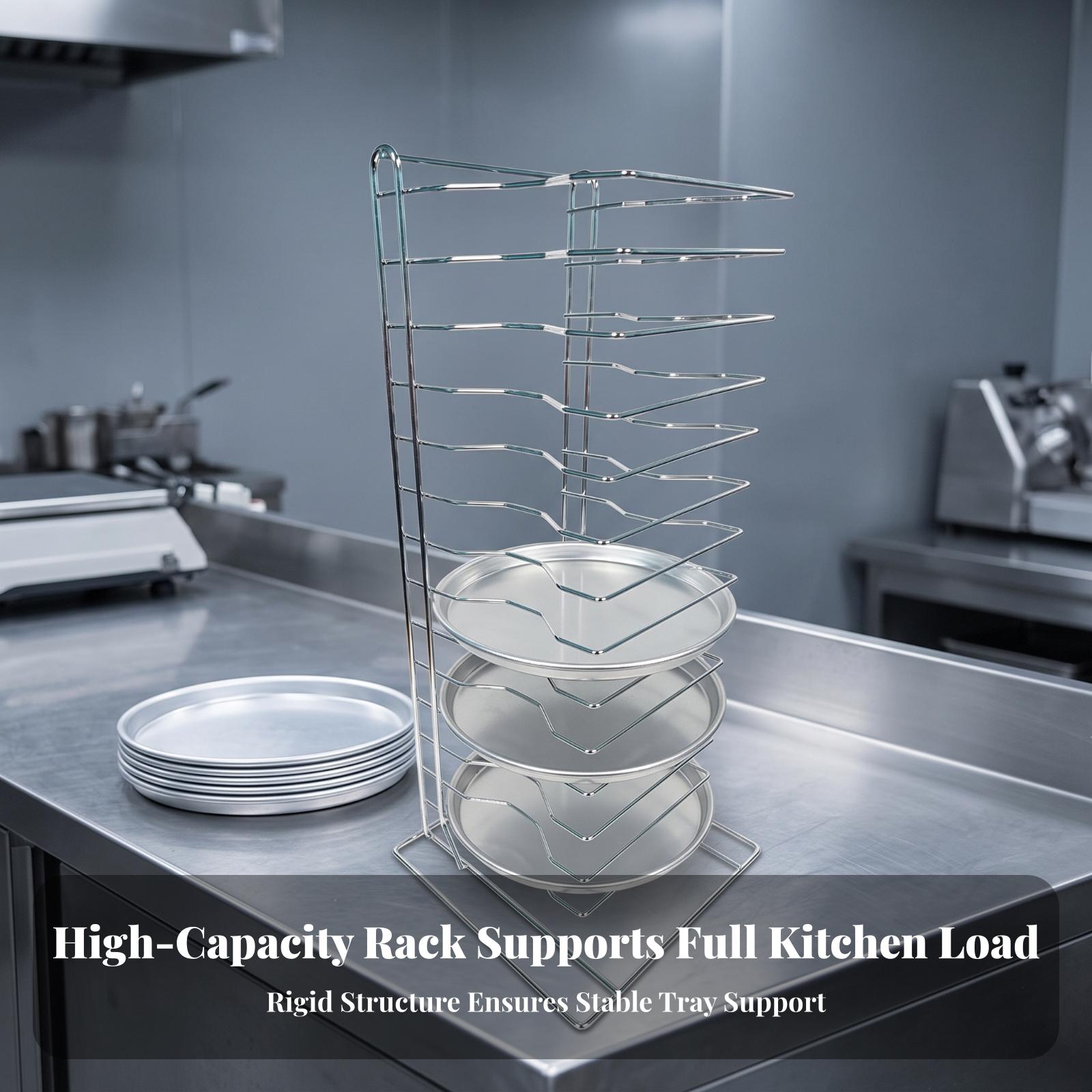 Vertical Pizza Cooling Rack fo - Kitchen Baking Pan Organizer review and price