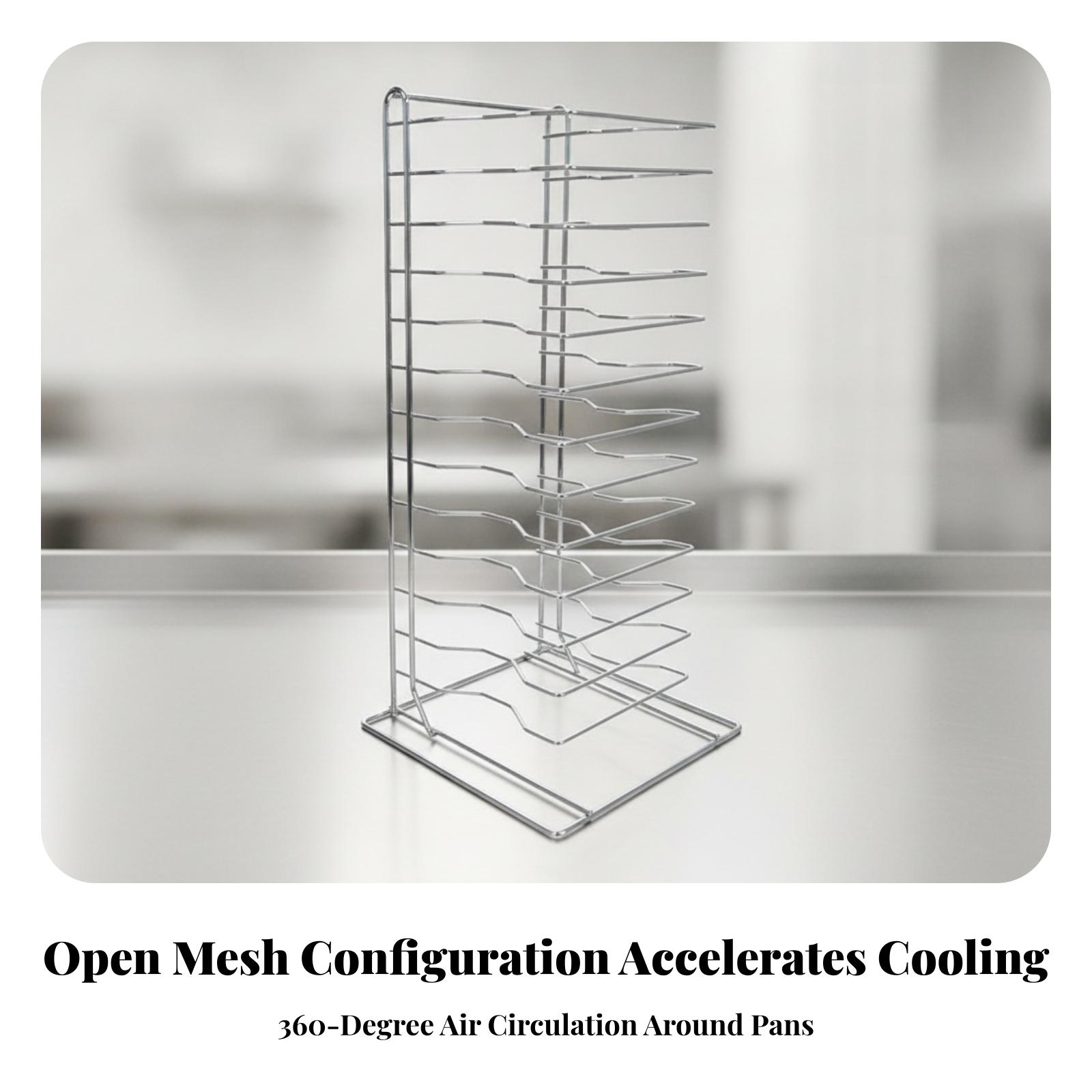 Vertical Pizza Cooling Rack fo - Kitchen Baking Pan Organizer review and price