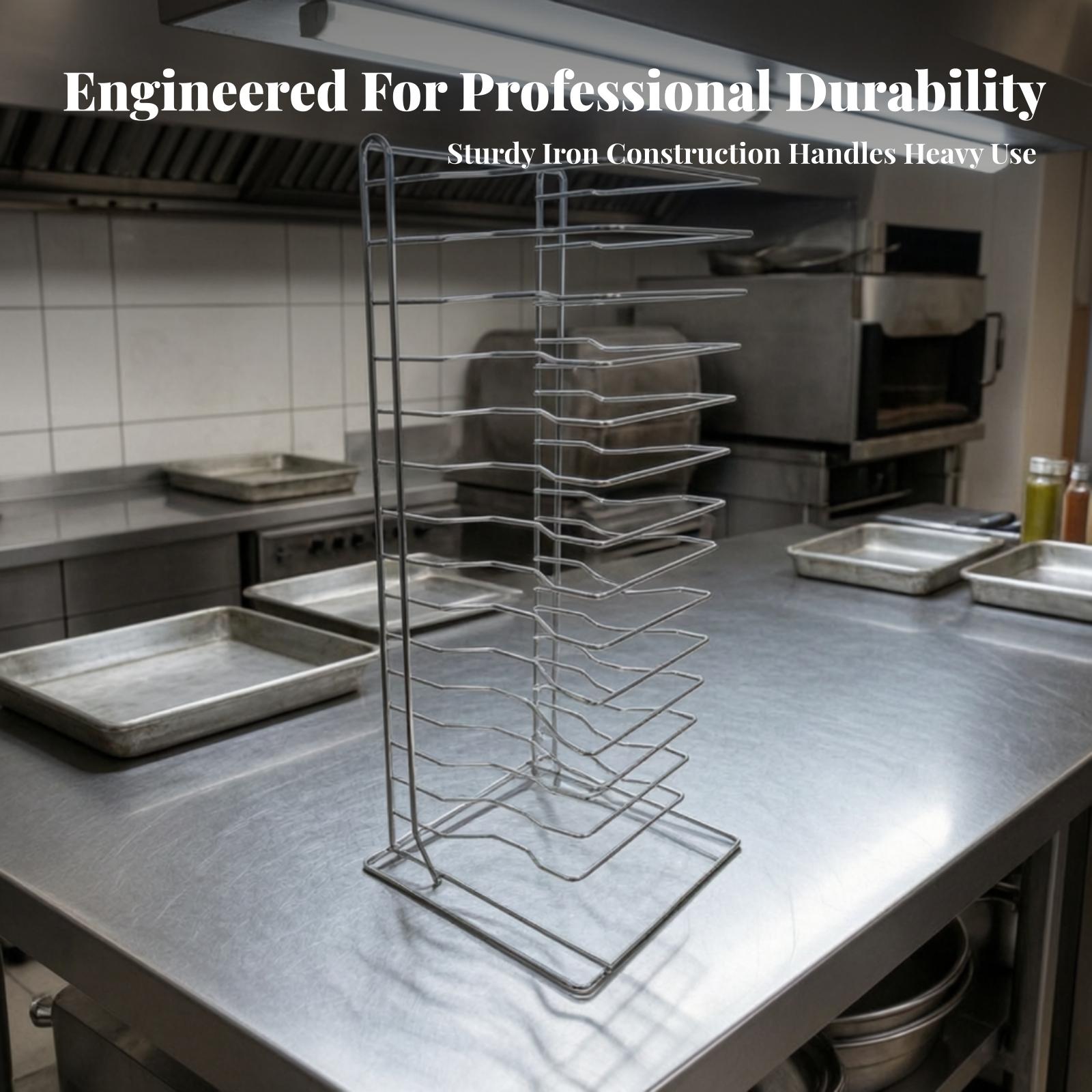 Vertical Pizza Cooling Rack fo - Kitchen Baking Pan Organizer review and price