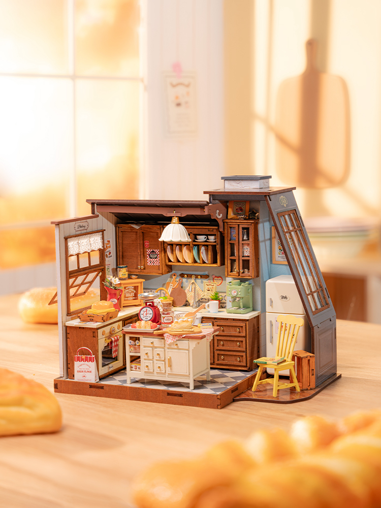 Robotime Rolife Baking Kitchen - Baking Kitchen Rolife review and price