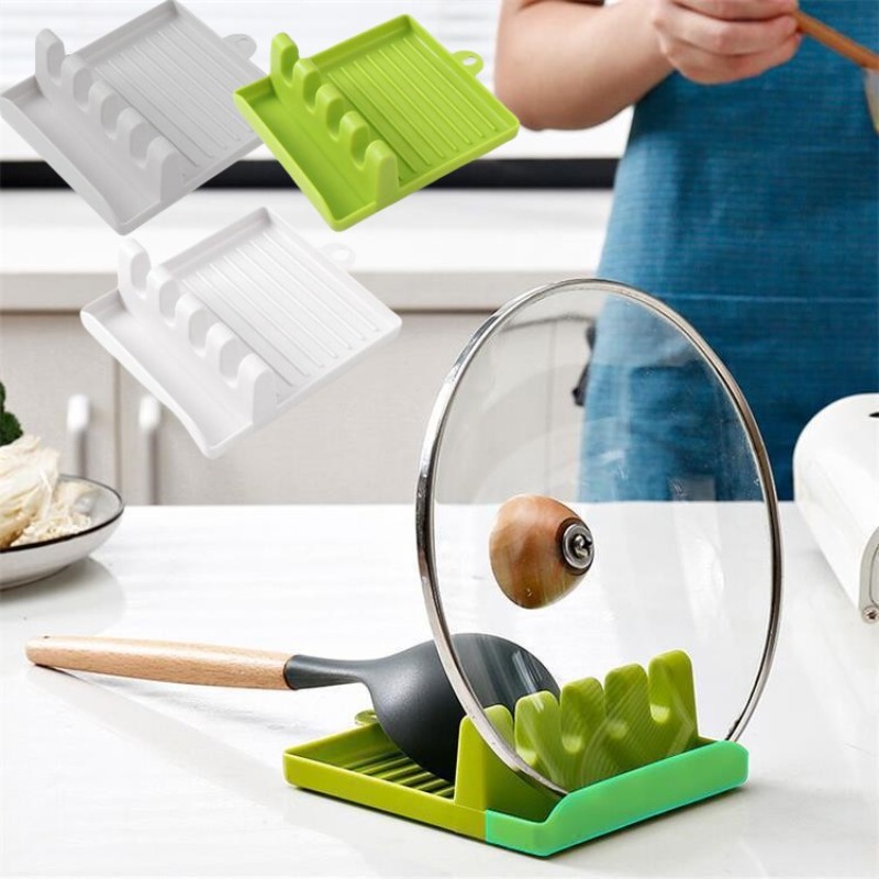 New Green Pot Lid Rack Stand P - Kitchen Baking Pan Organizer review and price