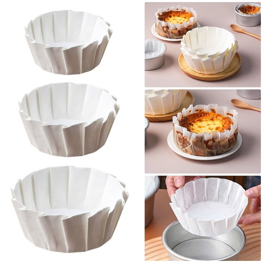 4/6/8inch Foldless Cupcake Lin - Kitchen Baking Paper review and price