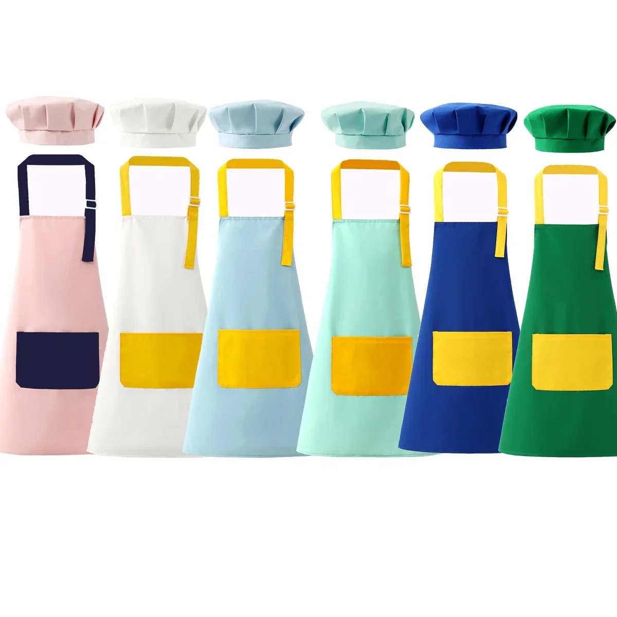 Kids Apron and Chef Hat Set Ad - Baking Kitchen For Kids review and price