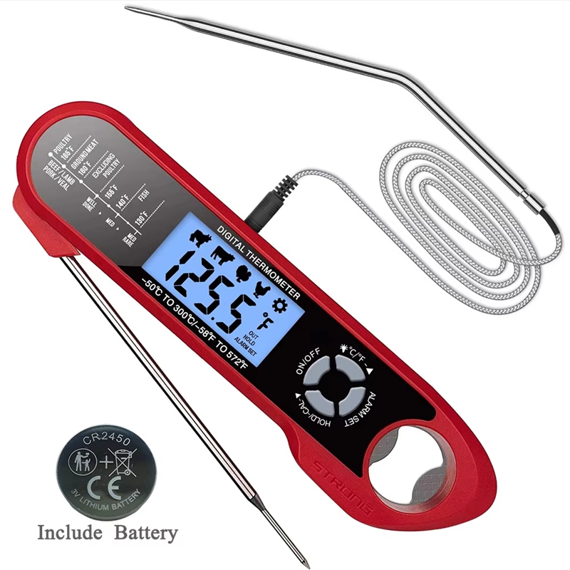Meat Thermometer Dual-Probe Di - Kitchen Baking Utensil review and price