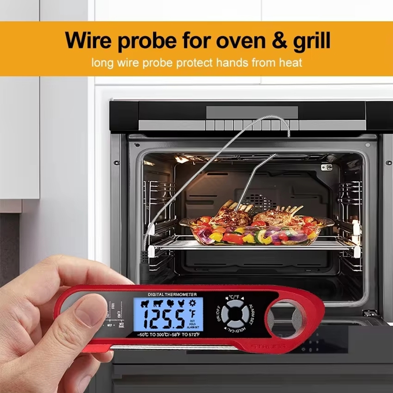 Meat Thermometer Dual-Probe Di - Kitchen Baking Utensil review and price