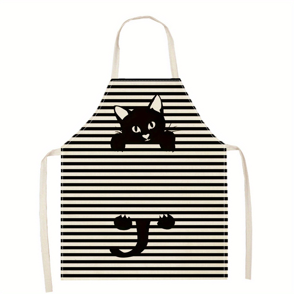 Linen Apron Funny Cat Sunglass - Kitchen Baking Area Ideas review and price