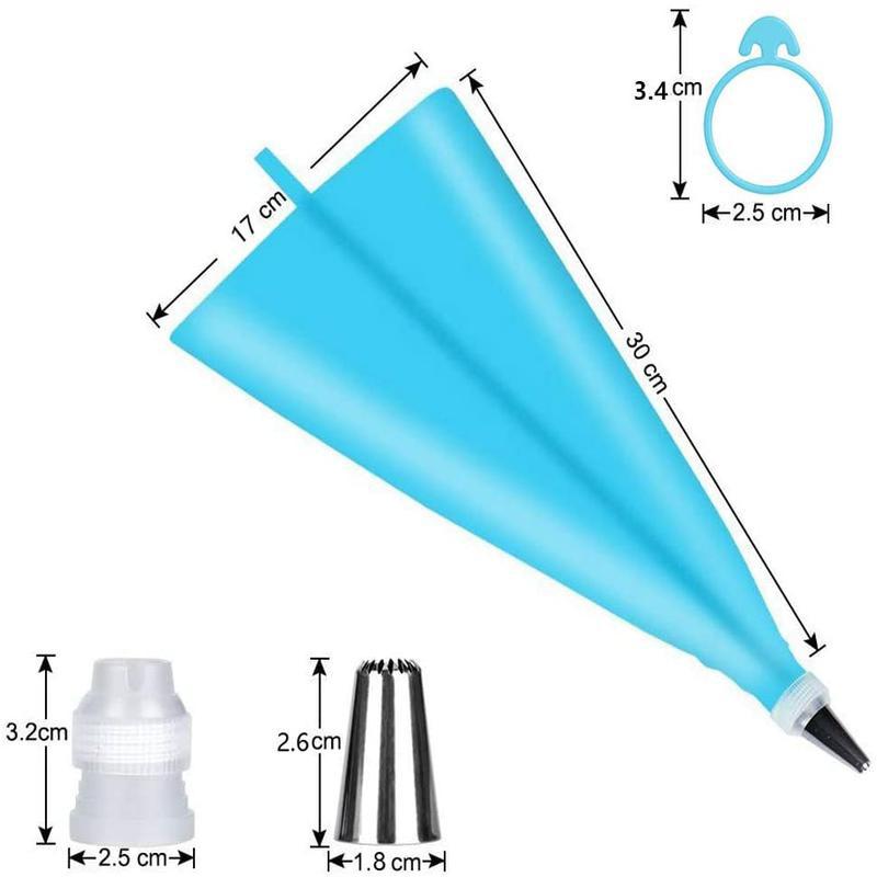 Nozzle Piping Cake Decorating  - Kitchen Baking Utensil review and price
